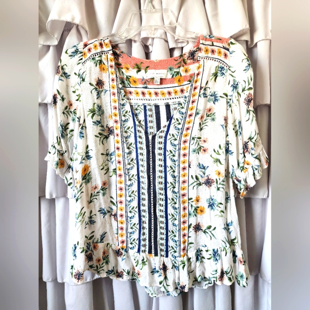 Women's Lucky Brand Blouse Size Extra Small